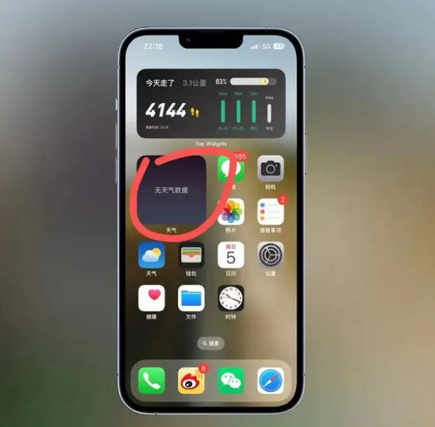 连云港苹果手机维修分享:iOS16主屏幕天气小组件无法正常工作怎么办？ 