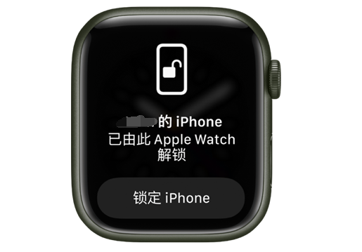 连云港苹果手机维修分享用 AppleWatch 解锁配备面容 ID 的 iPhone方法 